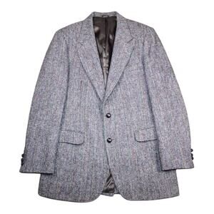Bancroft x Harris Tweed Herringbone Wool Sport Coat